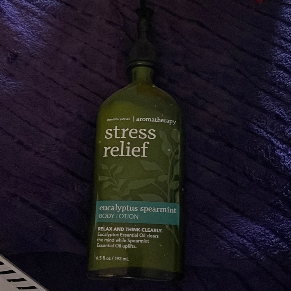 Aromatherapy Stress Relief Lotion
